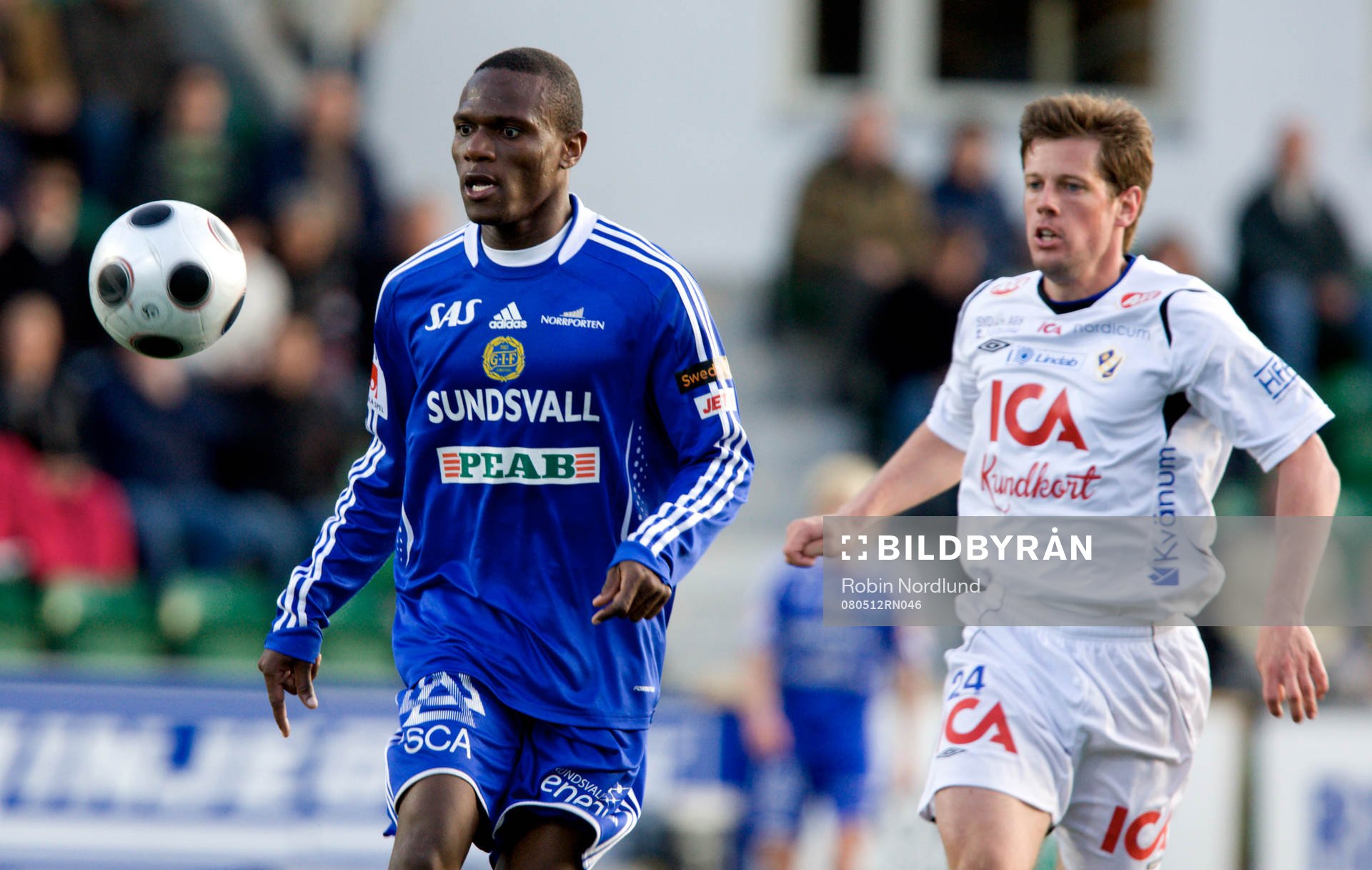 Robert Mambo Mumba, Sundsvall och Sebastian Johansson,