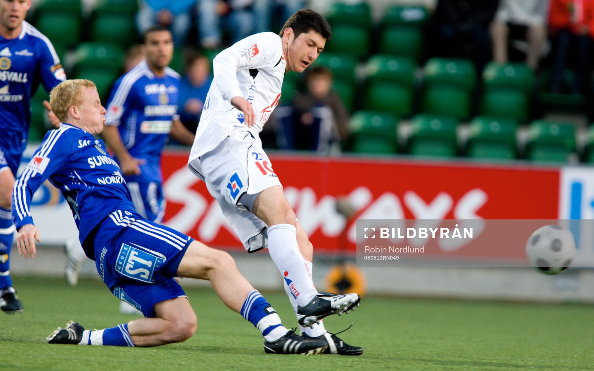 Tobias Eriksson, Sundsvall och Anel Raskaj, Halmstad