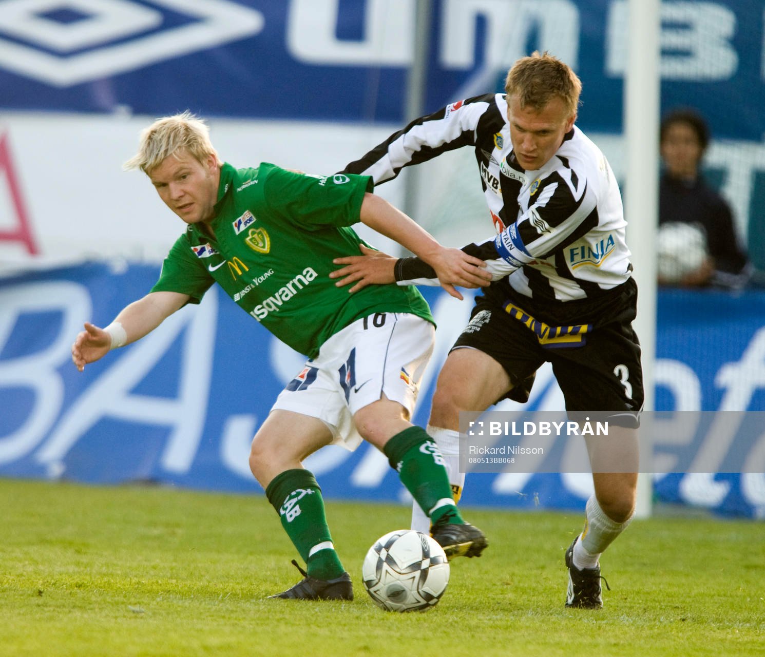 Peter Klancar och Linus Malmkvist