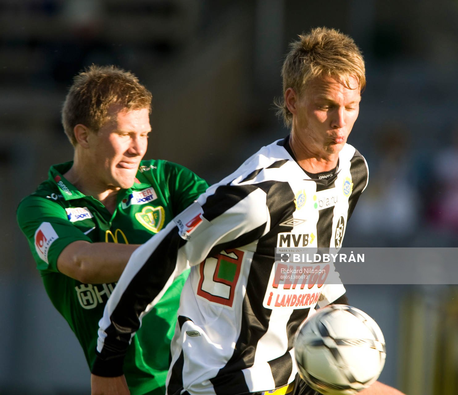Linus Malmkvist och Johan Fäger