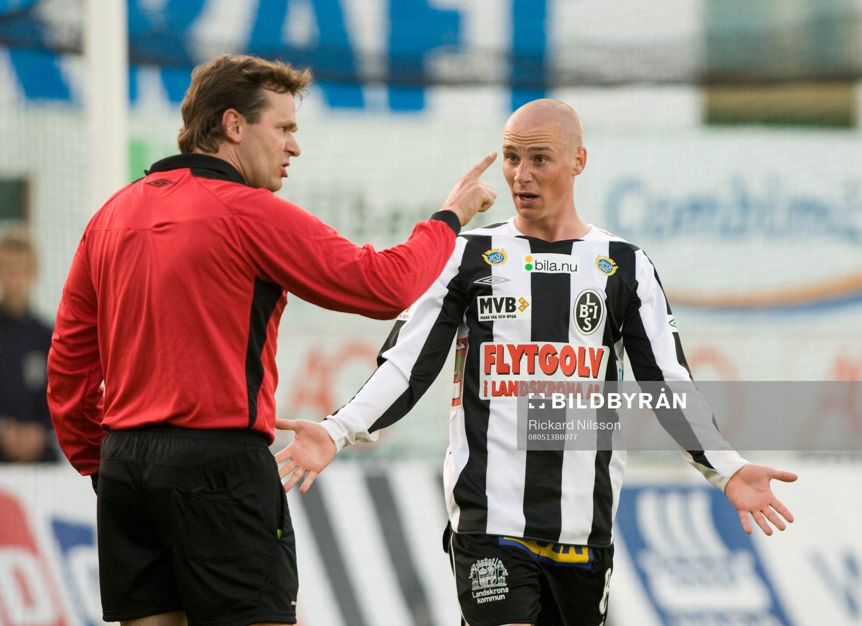 Christoffer Carlsson och Keijo Hyvärinen, domare
