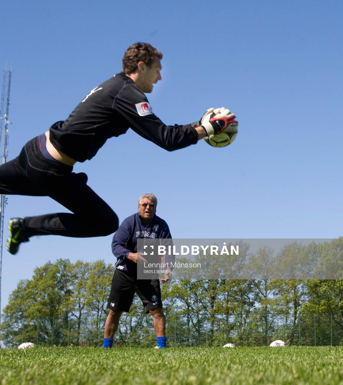 Andreas Isaksson, målvakt, tränar med Trelleborgs FF och