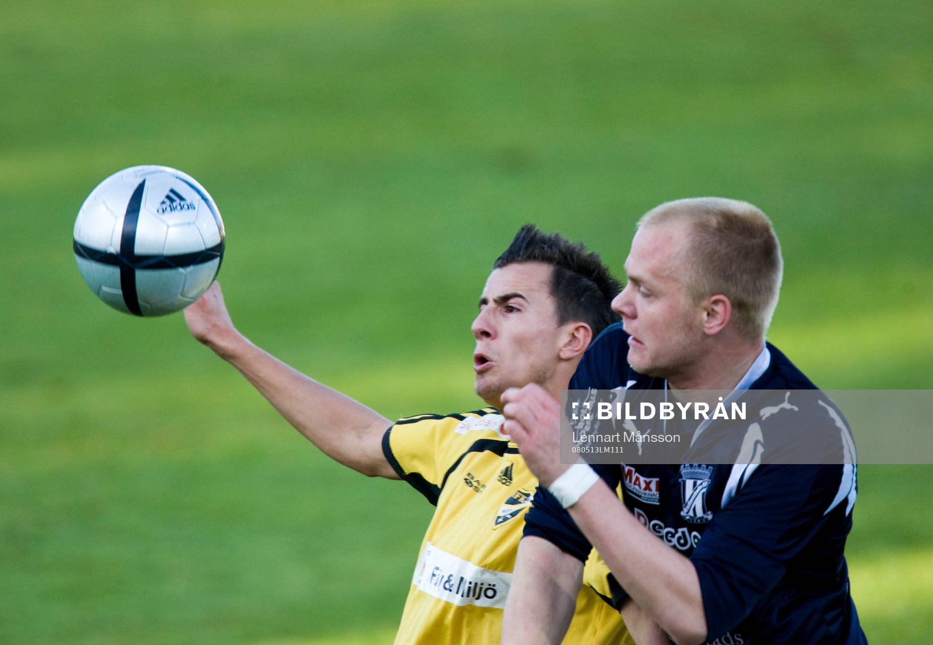 Fisnik Alej och Niklas Fischer