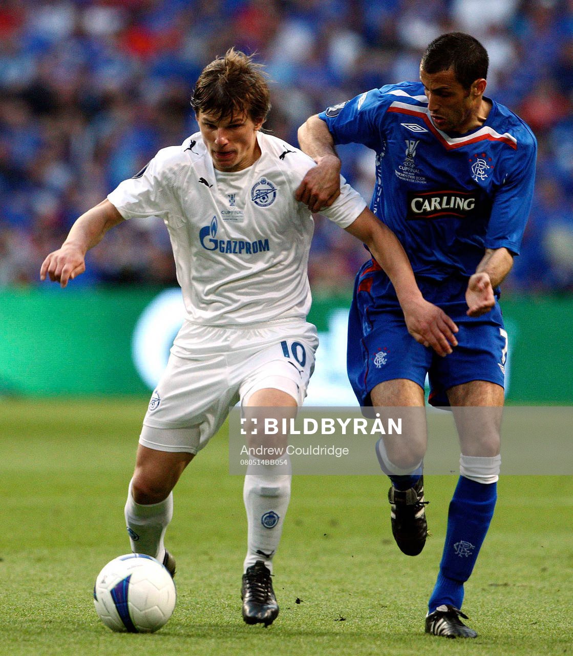 Andrei Arshavin, Zenit och Brahim Hemdani, Rangers