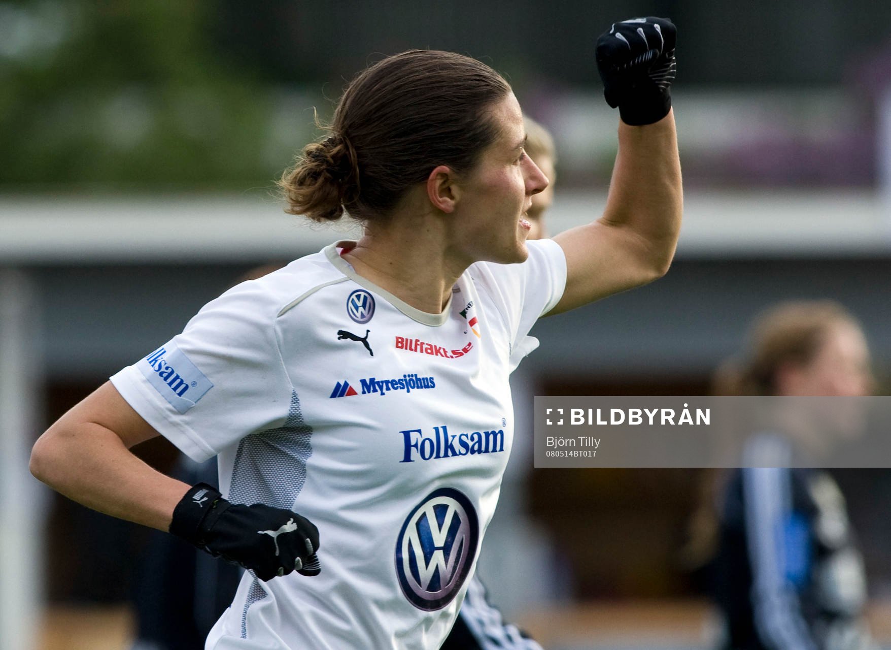 Johanna Rasmussen, Umeå, jubel