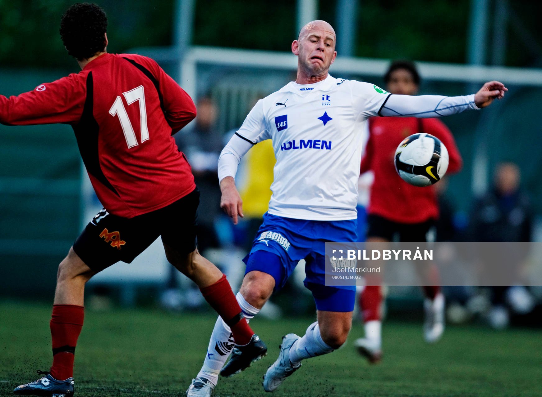 David Nordbeck, Norrköping, med bollen