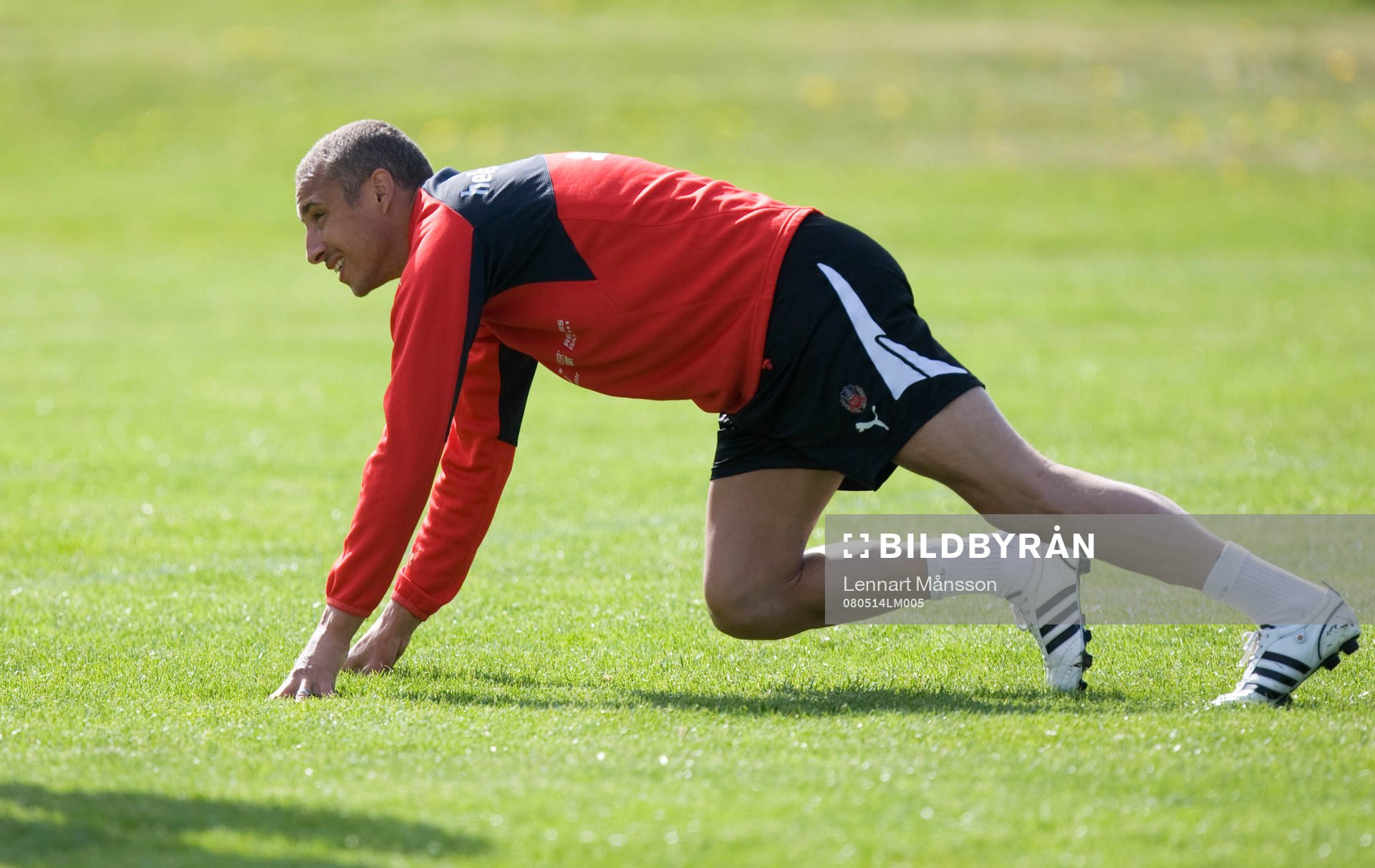 Henrik Larsson, startklar för EM