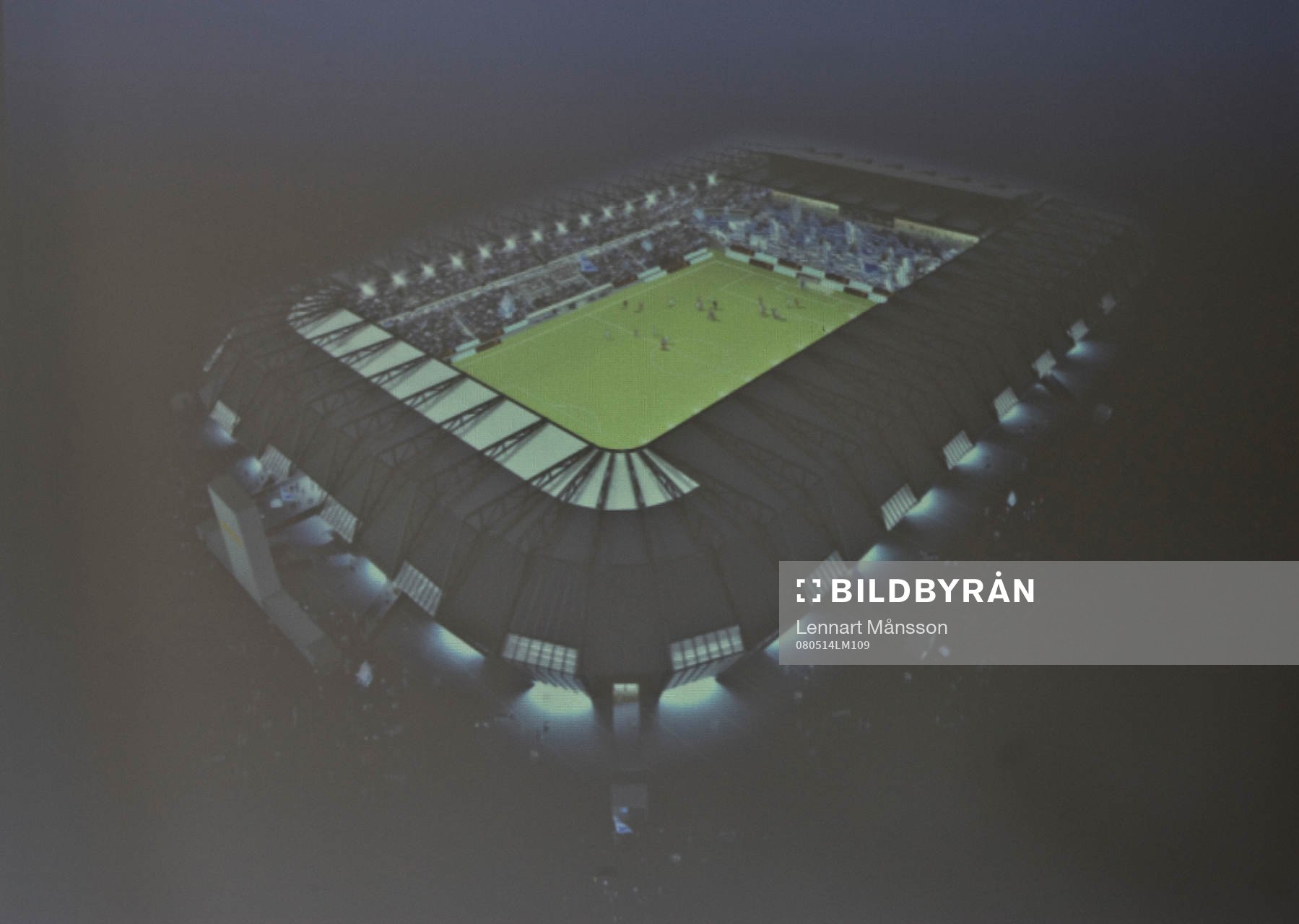 Fotboll, Malmö Arena, Swedbank Stadion, skiss