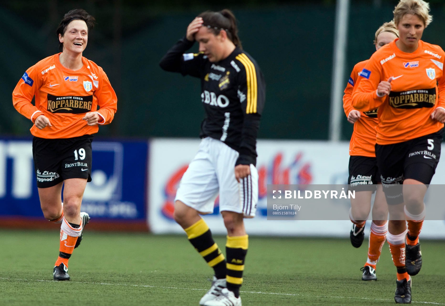 Marlene Sjöberg, Kopparbergs/Göteborg, Lisa de Vanna, AIK