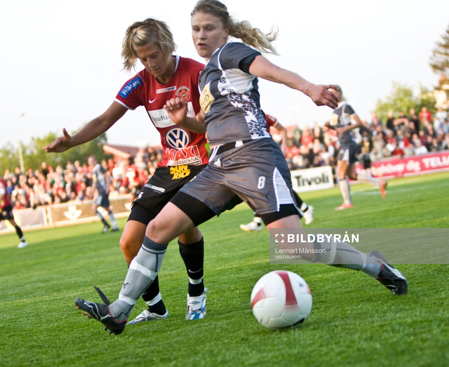 Therese Björck, Kristianstad och Frida Nordin, Ldb Malmö