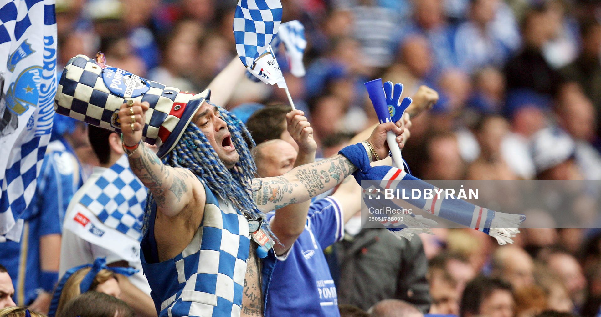 Portsmouth fans, supporter