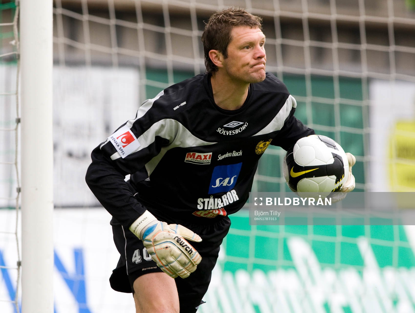 Rickard Fransson, målvakt, Mjällby