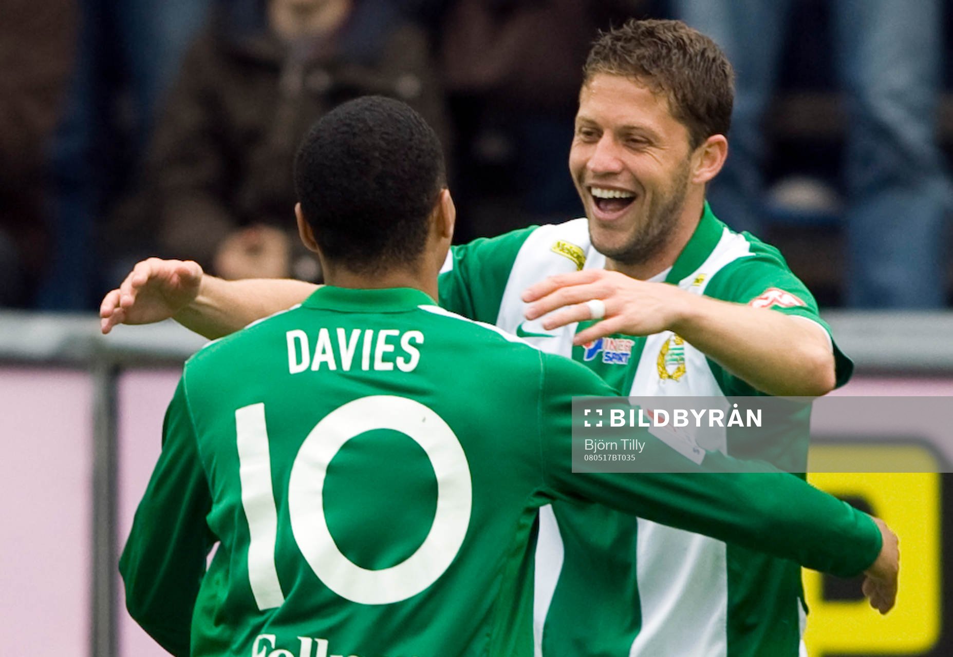  Paulinho Guará, Hammarby gjorde tre mål. Jubel, glädje.