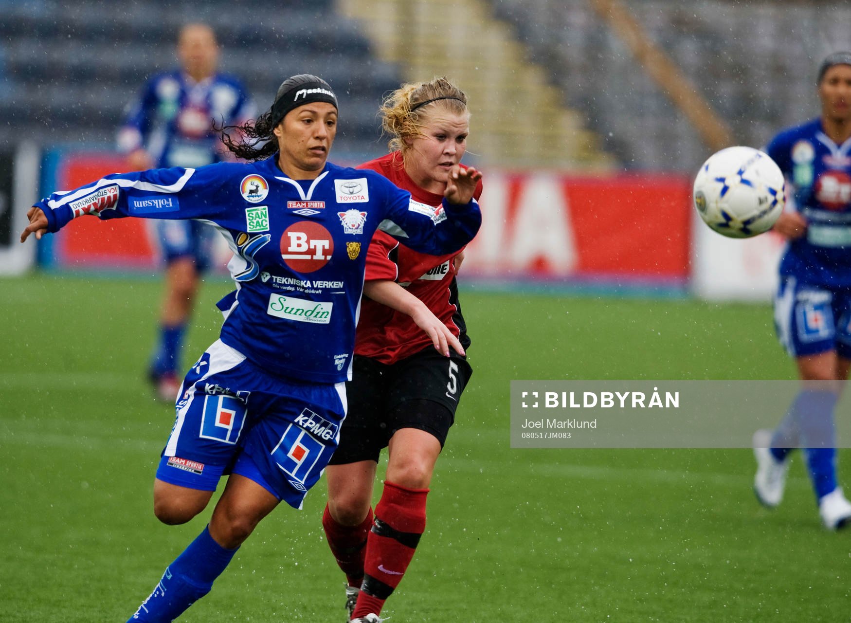 Cristiane, Linköping, drar ifrån Johanna Willander,