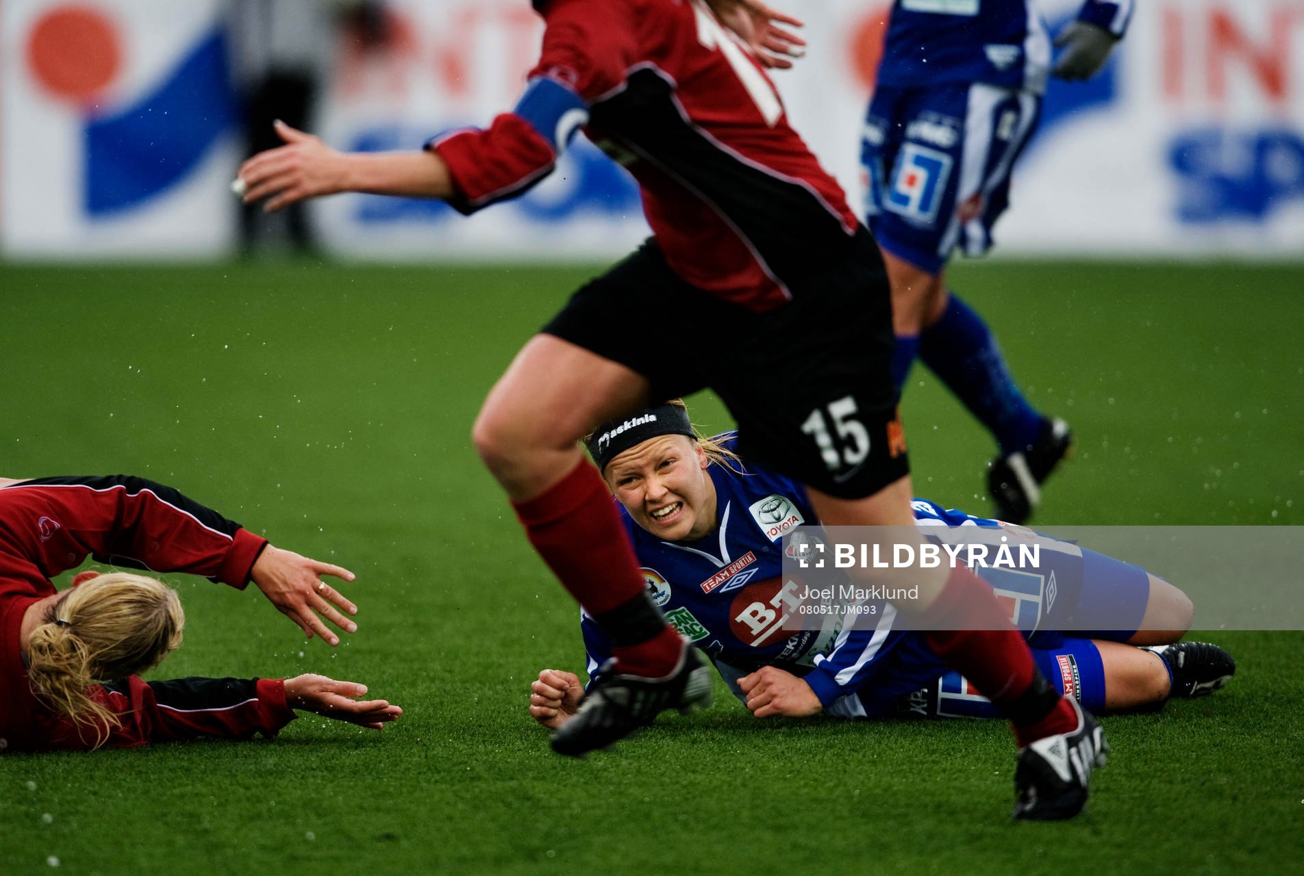 Lisa Nilsson, Linköping, har det tungt