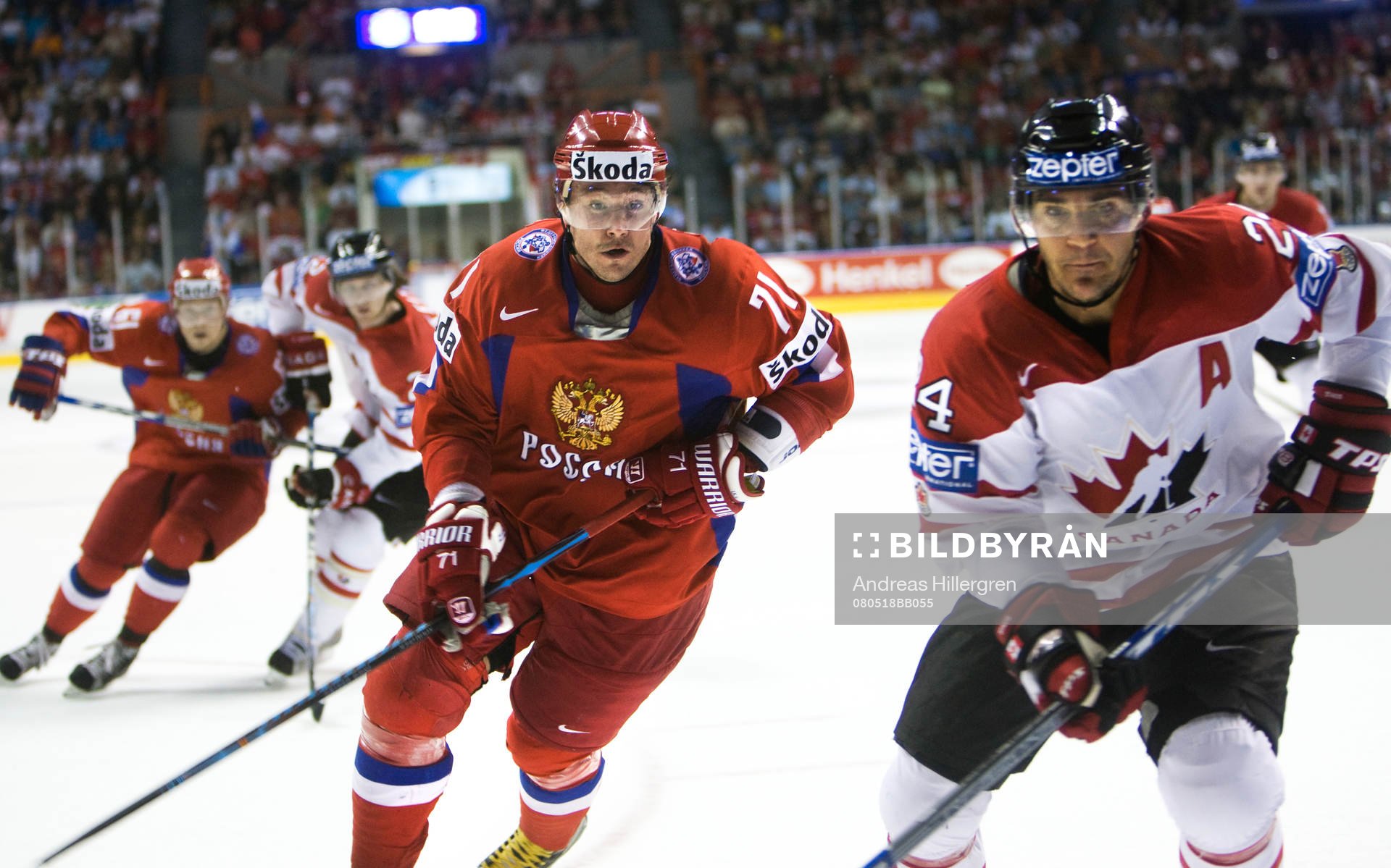 Ilya Kovalchuk och Steve Staios