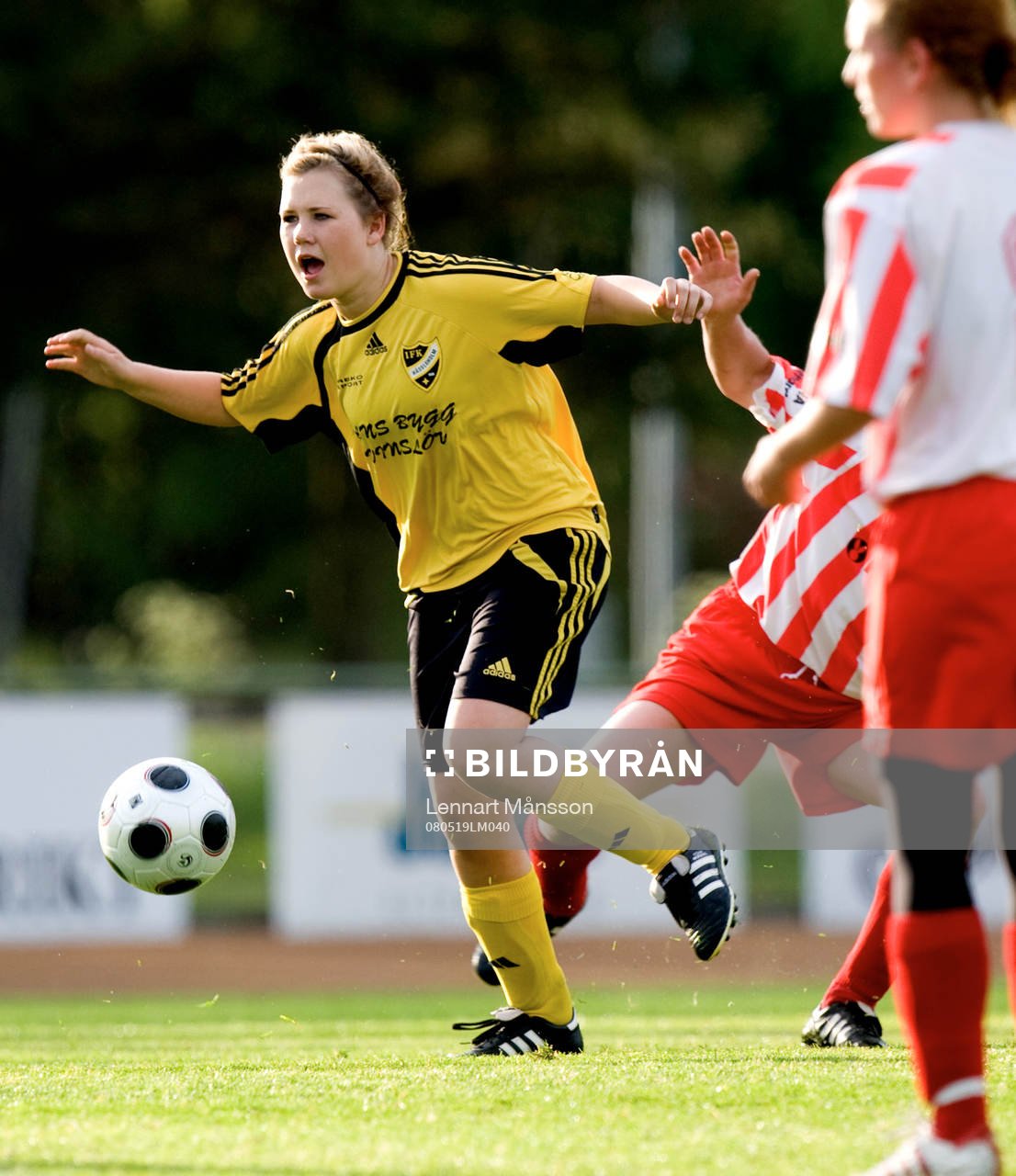 Evelina Johansson, IFK Hässleholm, jubel