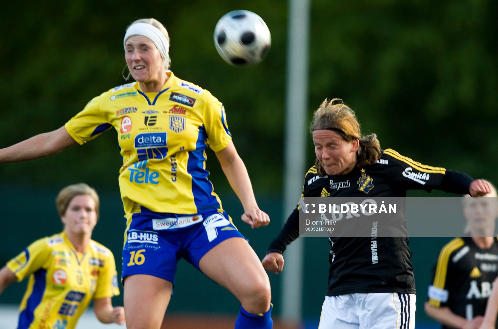  Emma Sundberg, Umeå Södra och Jessica Julin, AIK. 