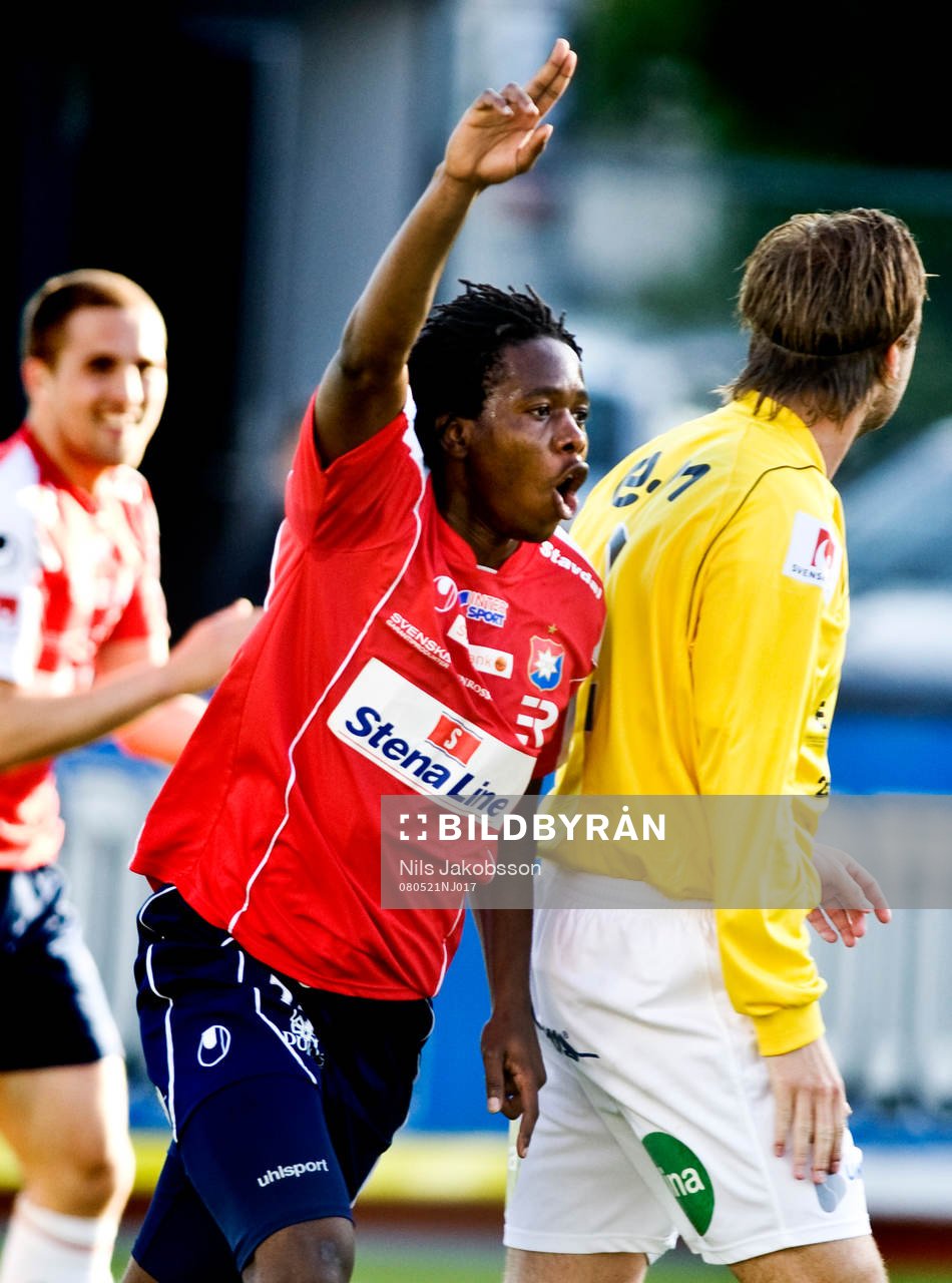 Boyd Mwila, Örgryte, jubel