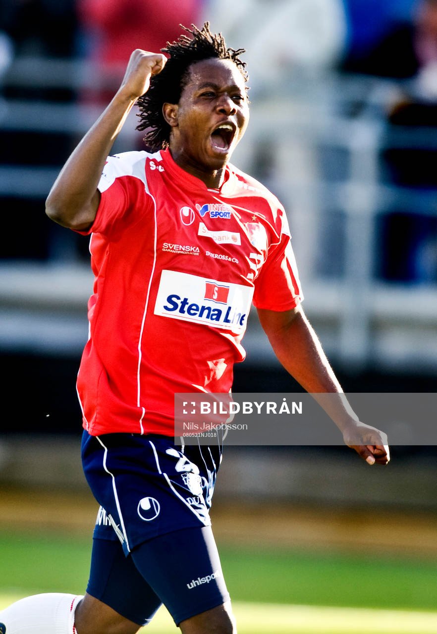 Boyd Mwila, Örgryte, jubel