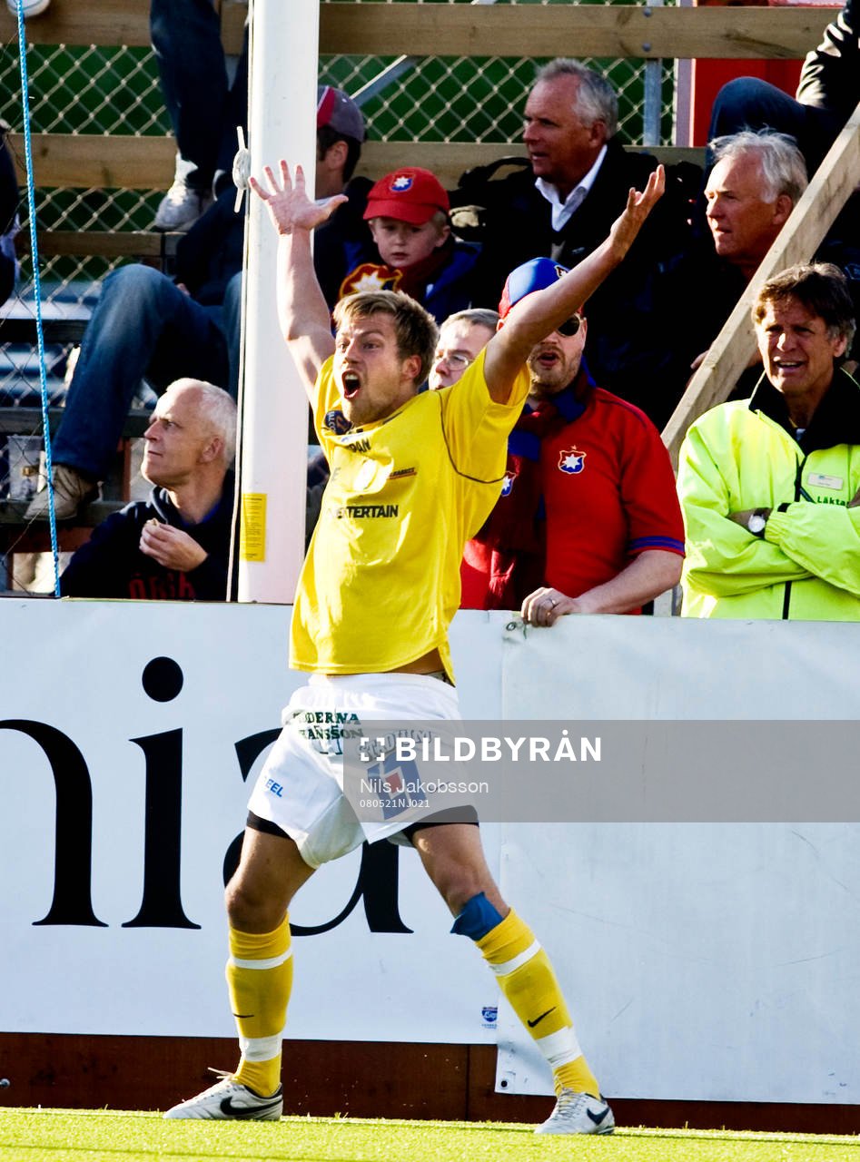 Joel Johansson, Falkenberg, jubel