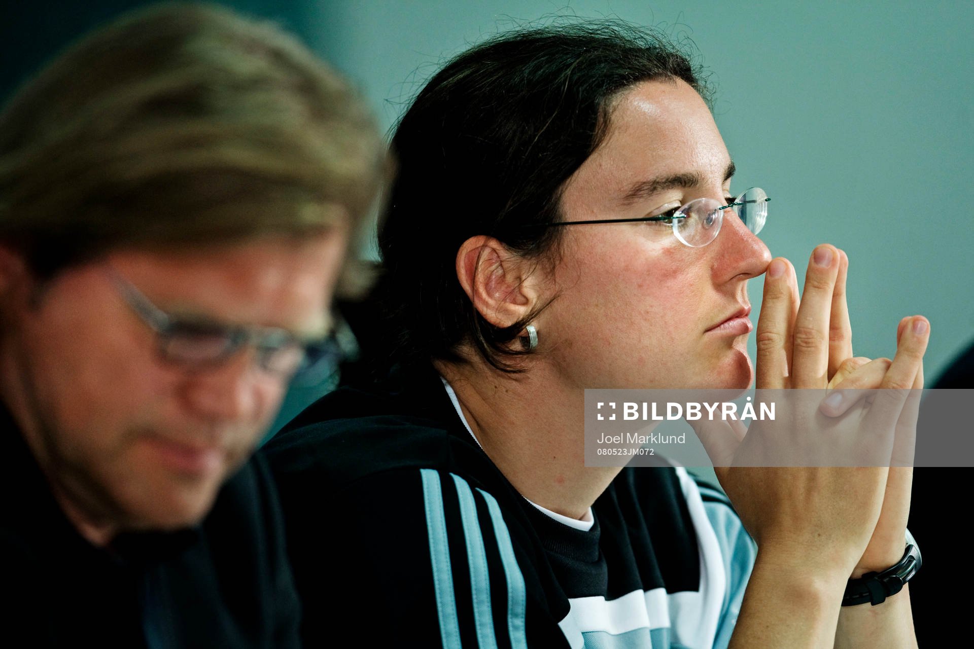 Hans-Jürgen Tritschoks, tränare, Frankfurt, och Birgit