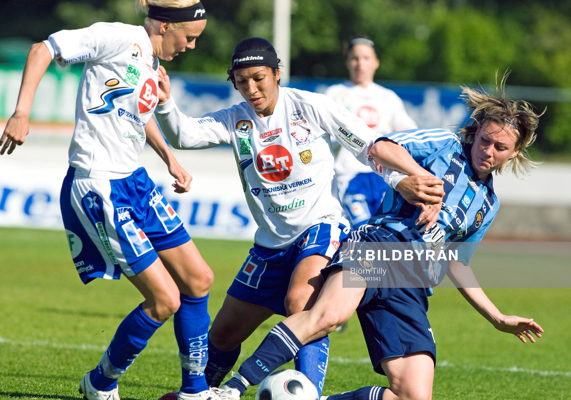 Josefine Öqvist, Daniela, Linköping och Anna Hall,