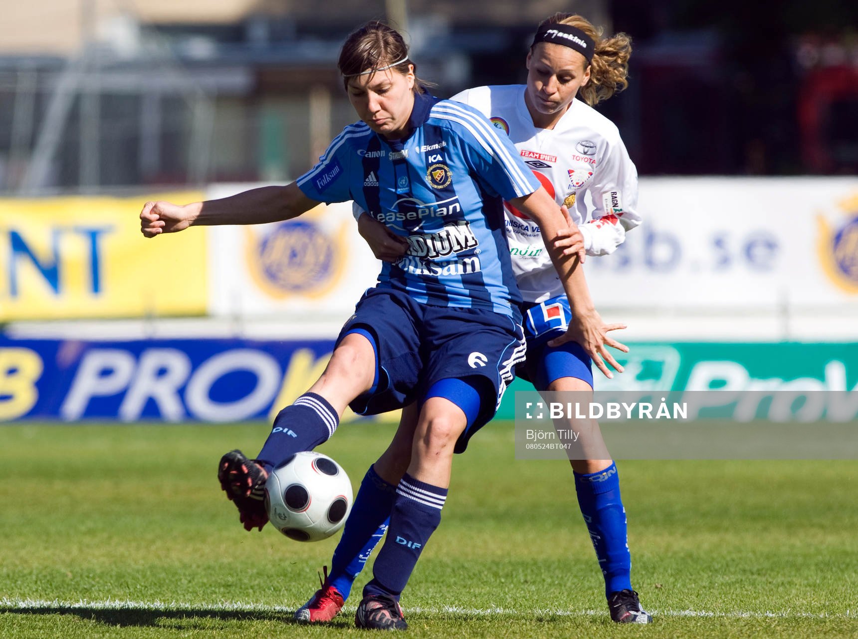 Linda Forsberg, Djurgården och Charlotte Rohlin, Linköping