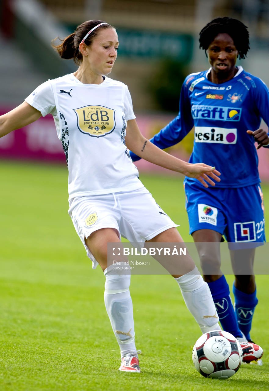 Therese Sjögran, Malmö och Perpetua Nkwocha, Sunnanå