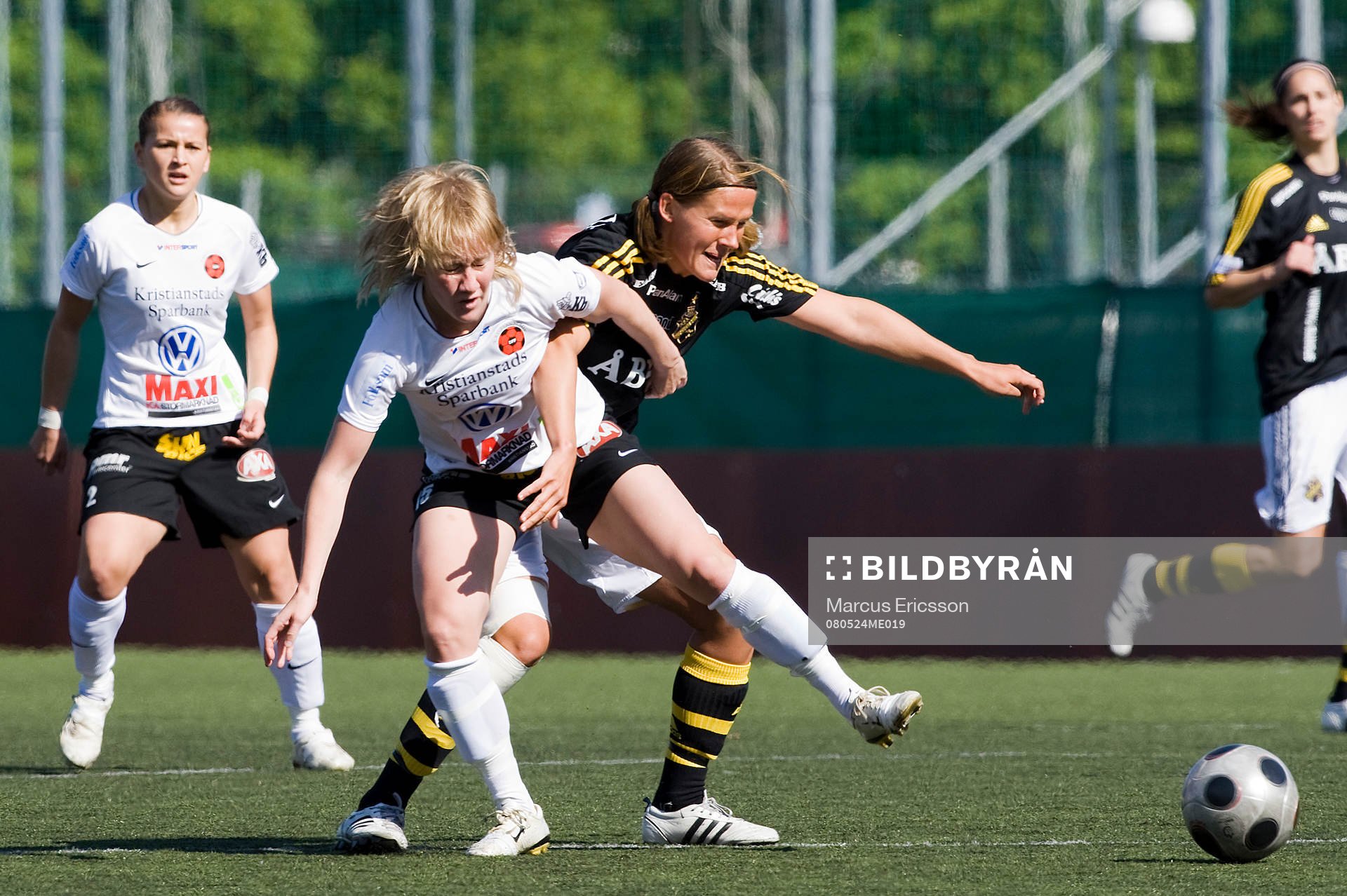 Jessica Julin, AIK och Sofie Persson, Kristianstad