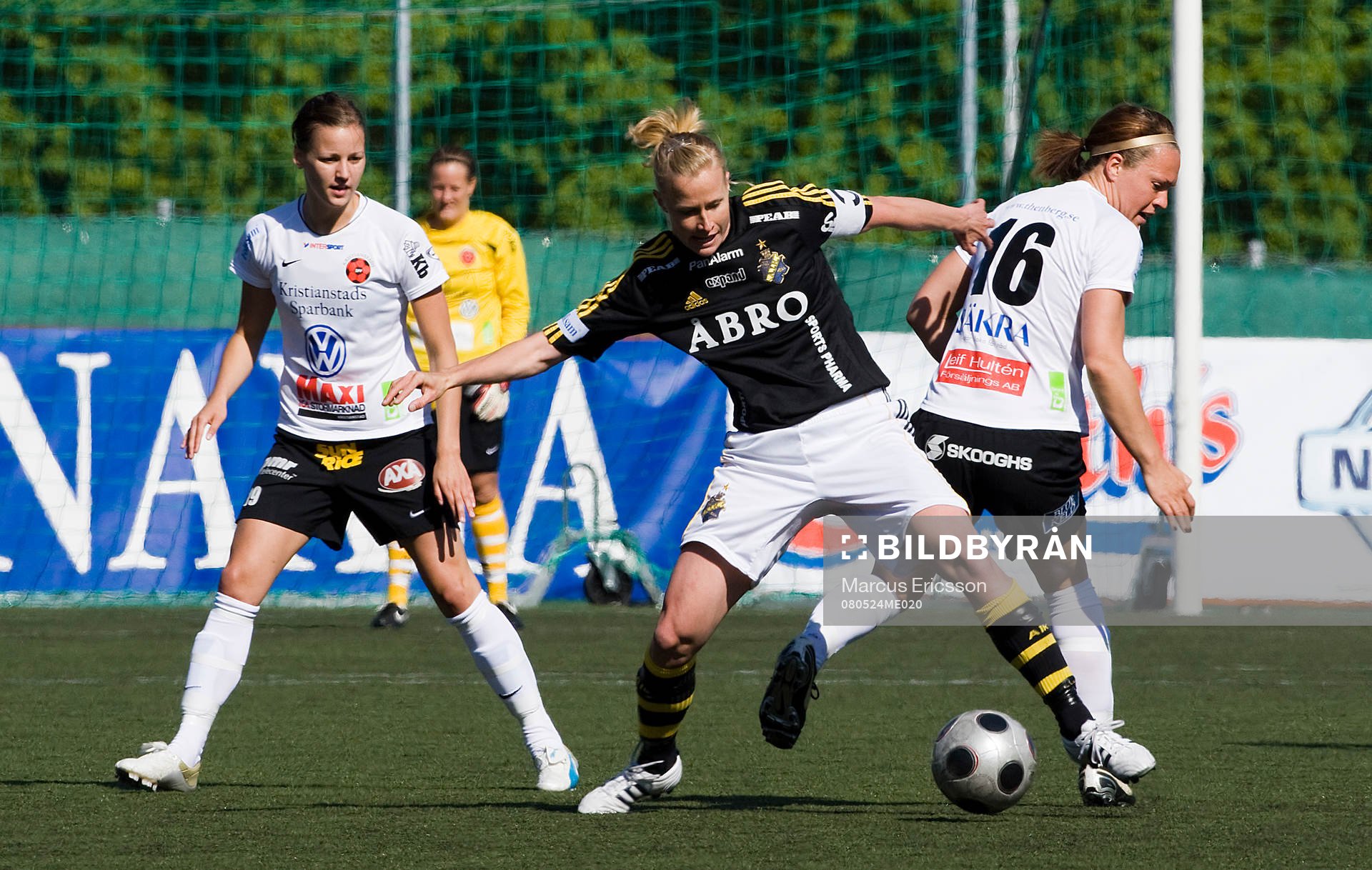 Fotboll, dam, Damallsvenskan, AIK - Kristianstad