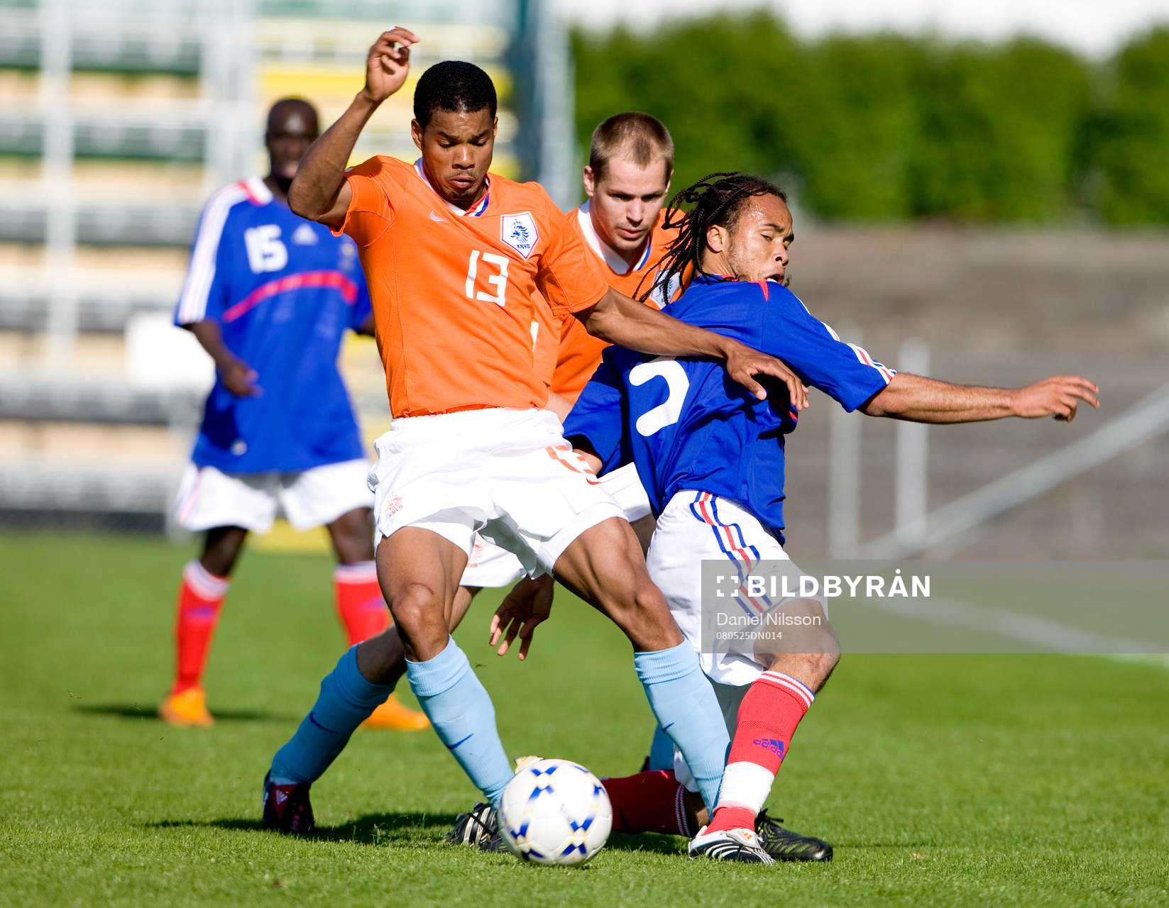 Calvin Jong-A-Pin, Holland och Garry Bocaly, Frankrike