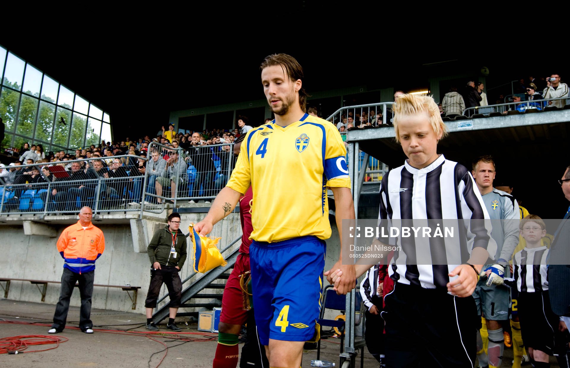Mattias Bjärsmyr, Sverige, lagkapten, spelarentré