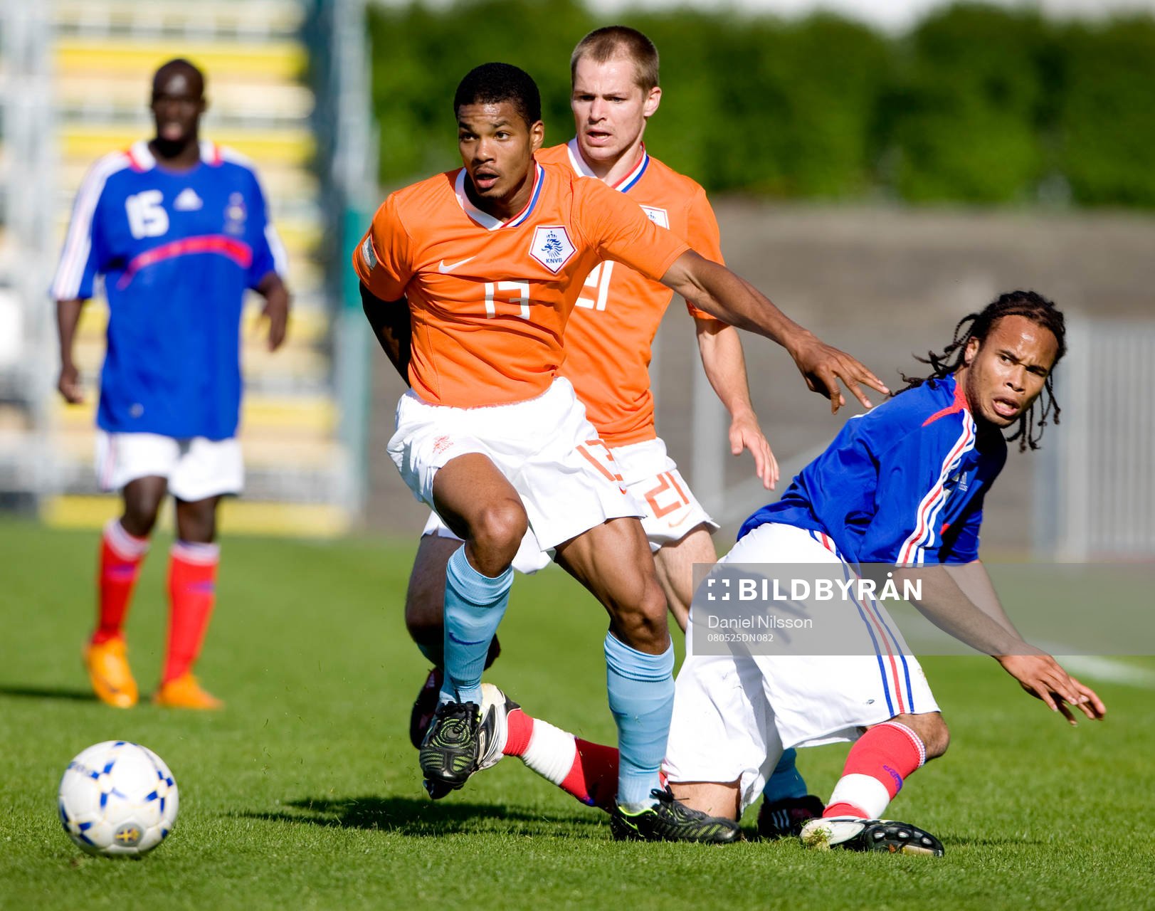 Calvin Jong-A-Pin, Holland och Garry Bocaly, Frankrike