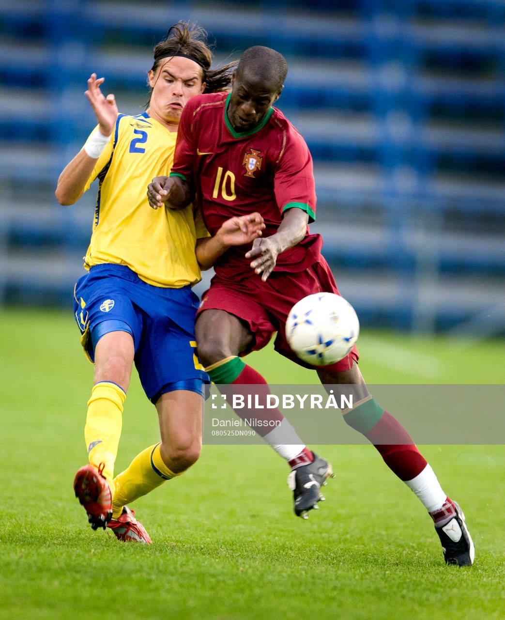 Mikael Lustig, Sverige och Edinho, Portugal