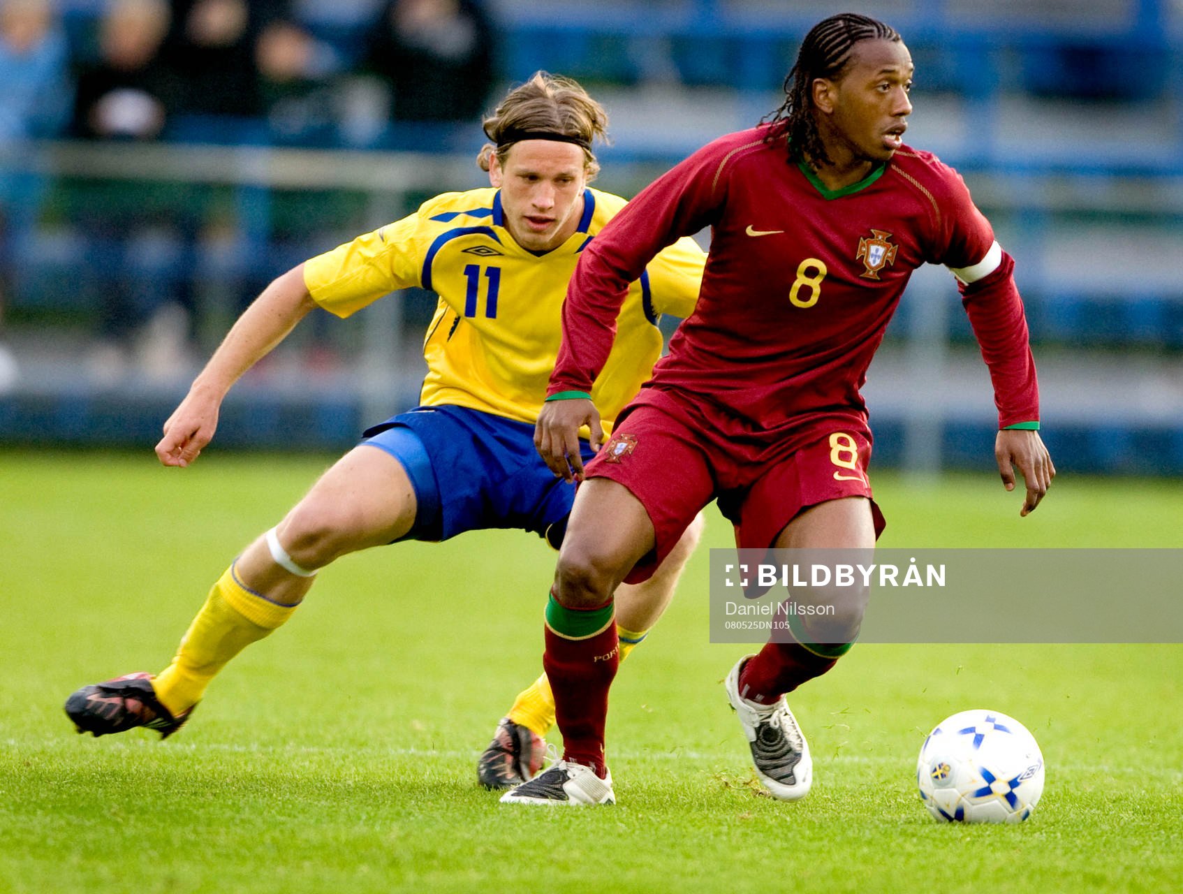Sverige - Portugal: Gustav Svensson, Sverige och Manuel