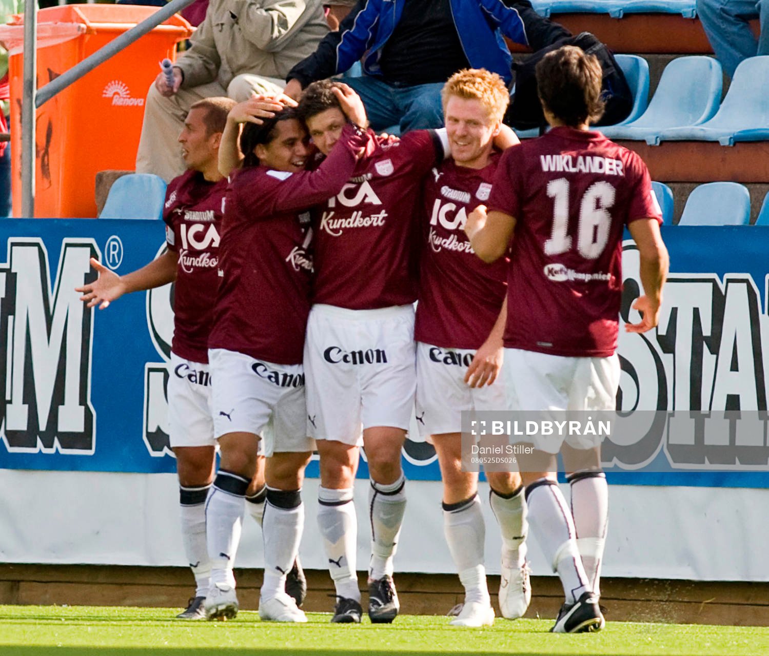 Hannes Stiller gör 1-0 till Qviding
