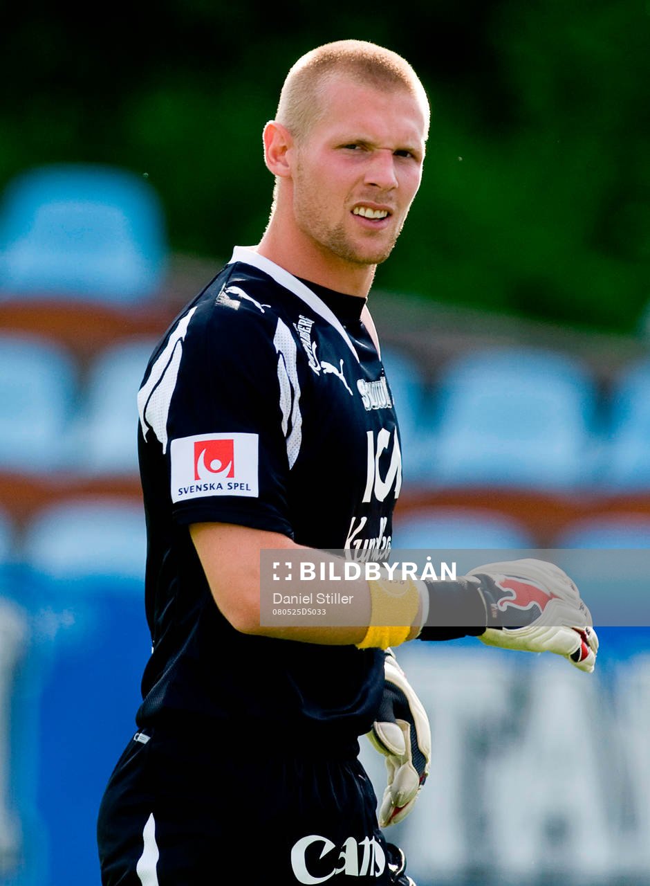 Tommy Naurin, målvakt Qviding