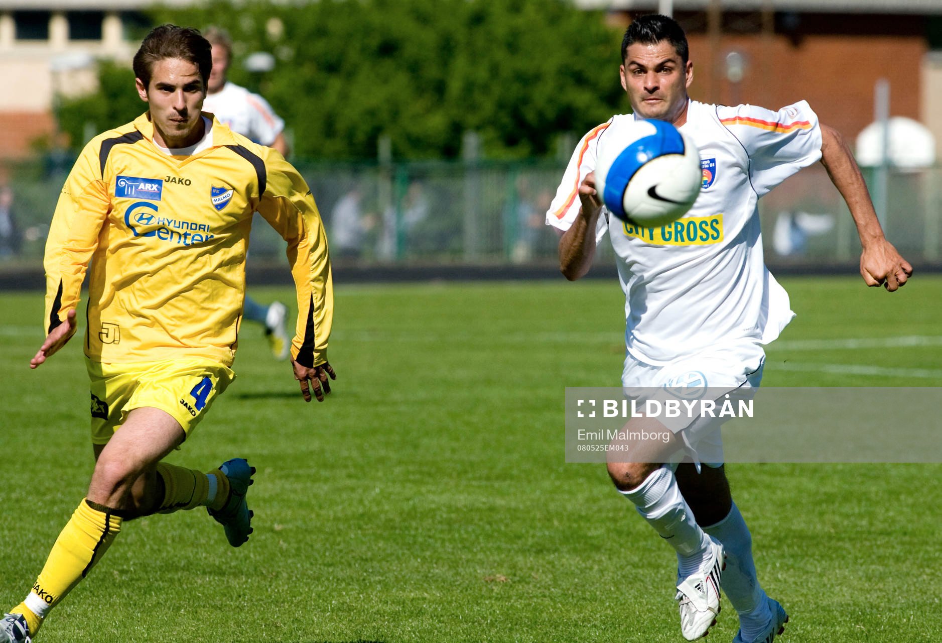 Niklas Öberg, MABI och Philip Milenkovic, IFK Malmö