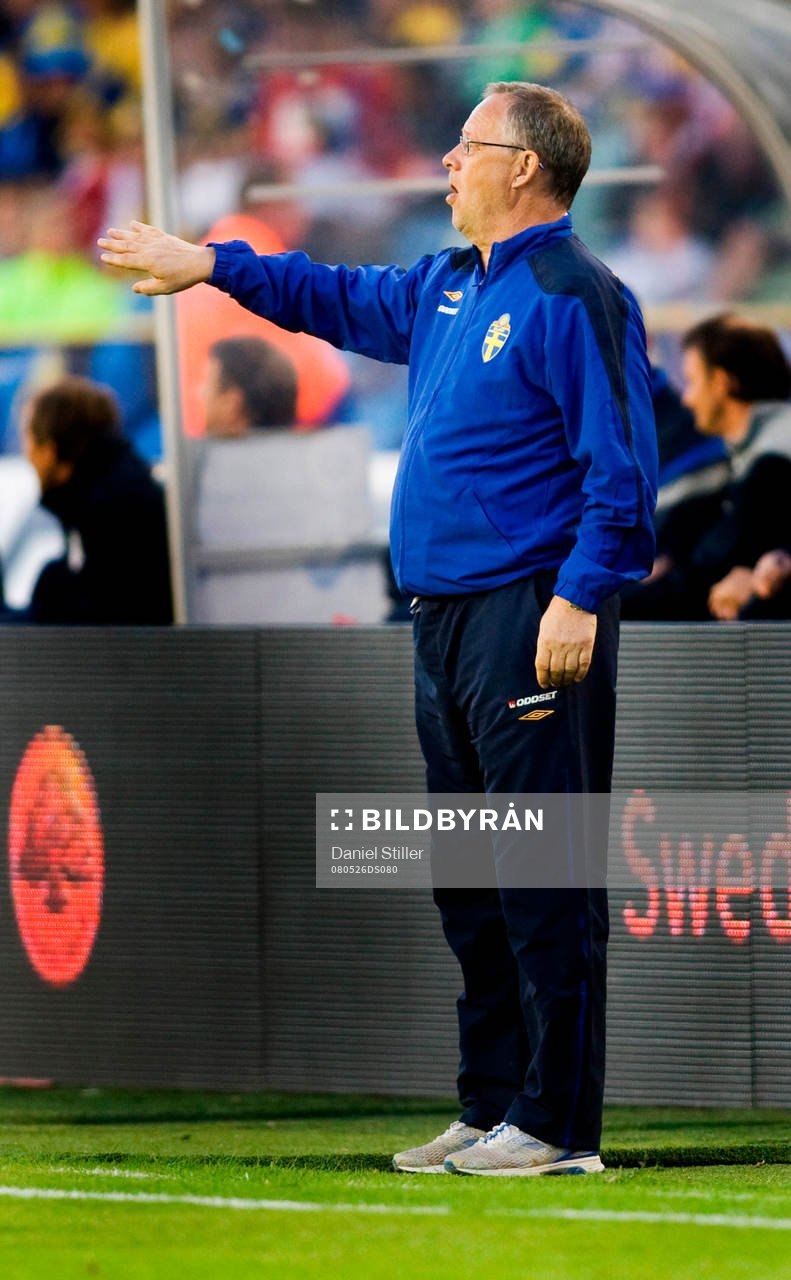 Lars Lagerbäck, förbundskapten Sverige