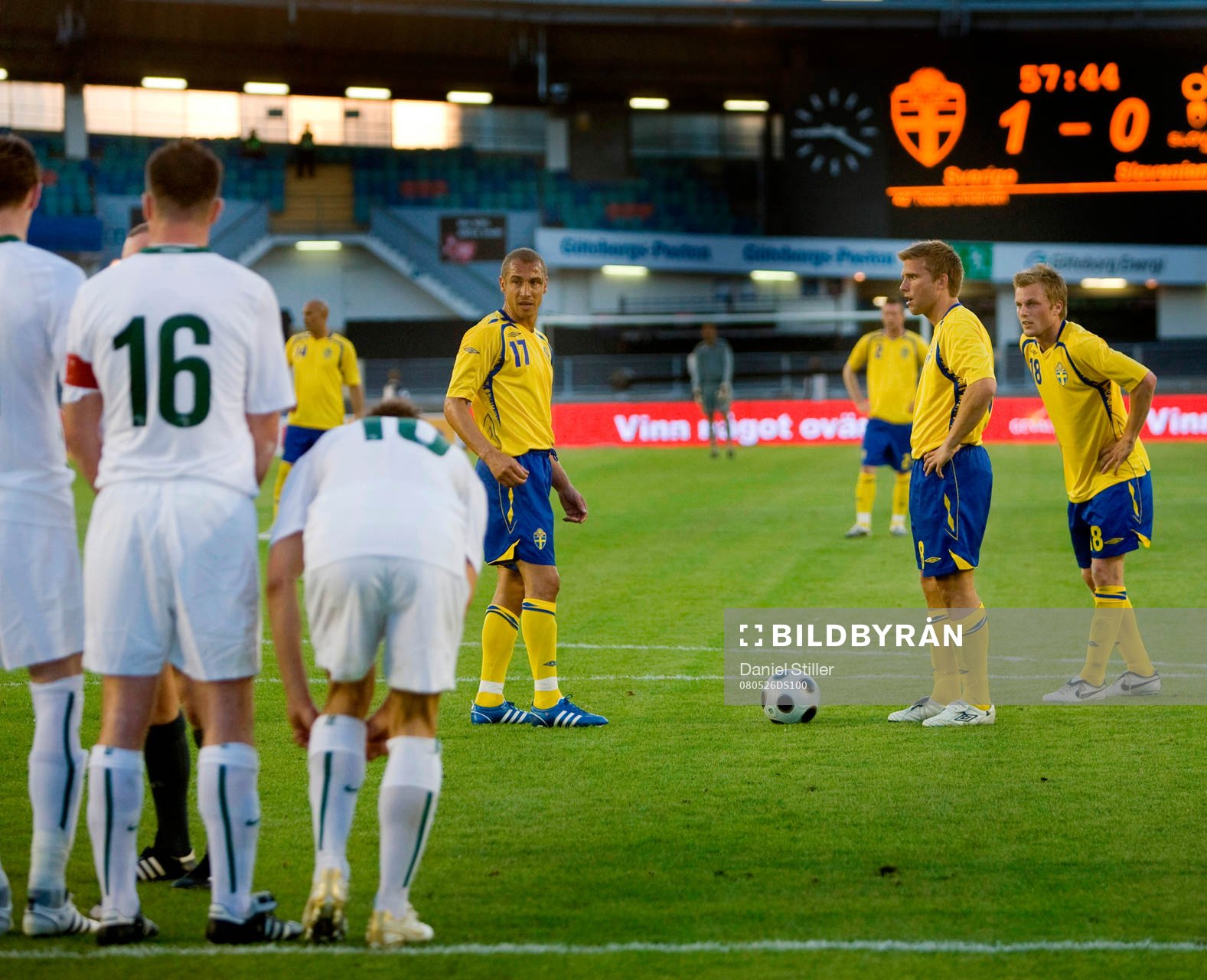 Henrik Larsson, Anders Svensson, Sebastian Larsson, Sverige