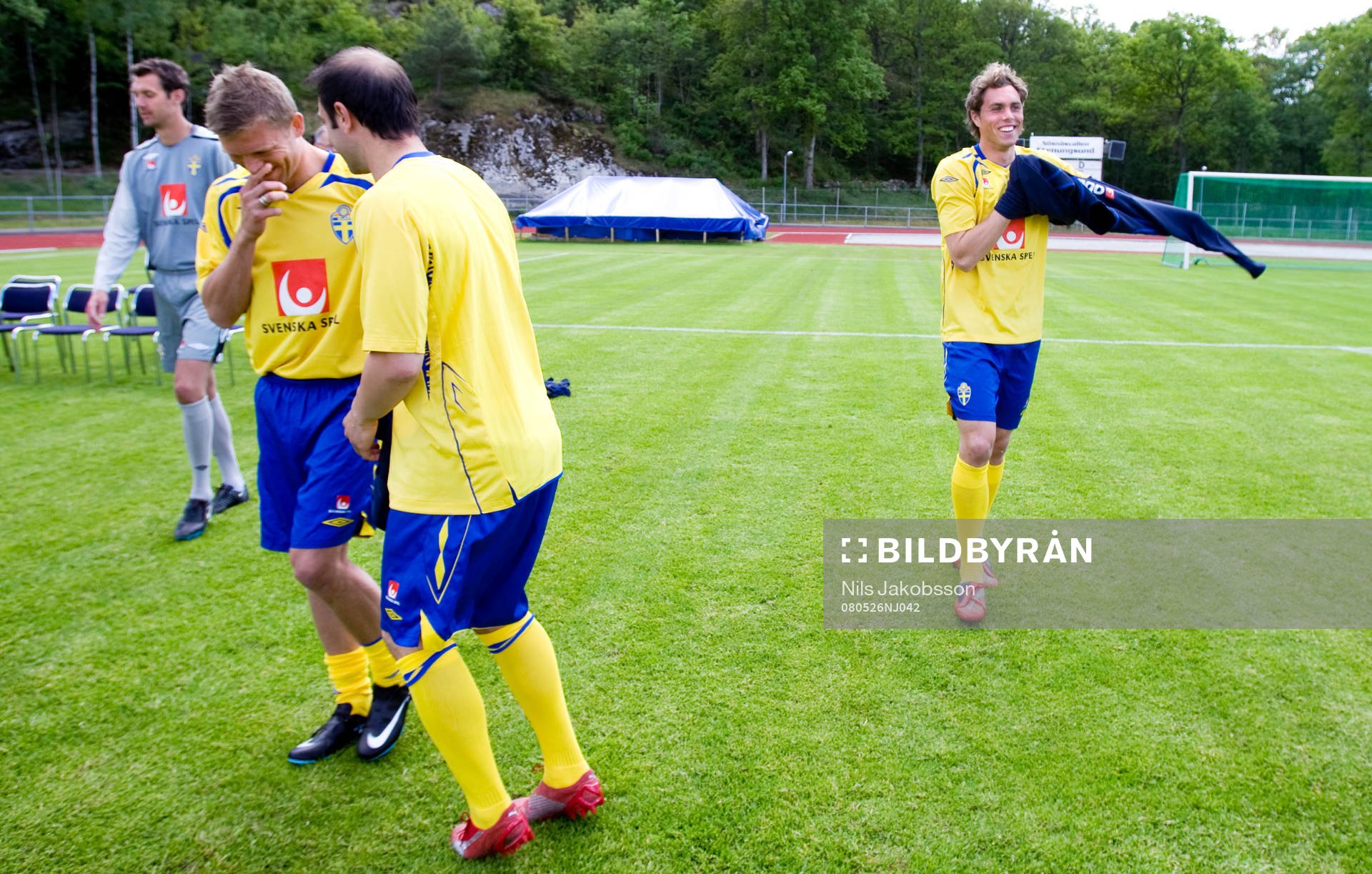 Marcus Allbäck, Kennedy Bakircioglu, Johan Elmander