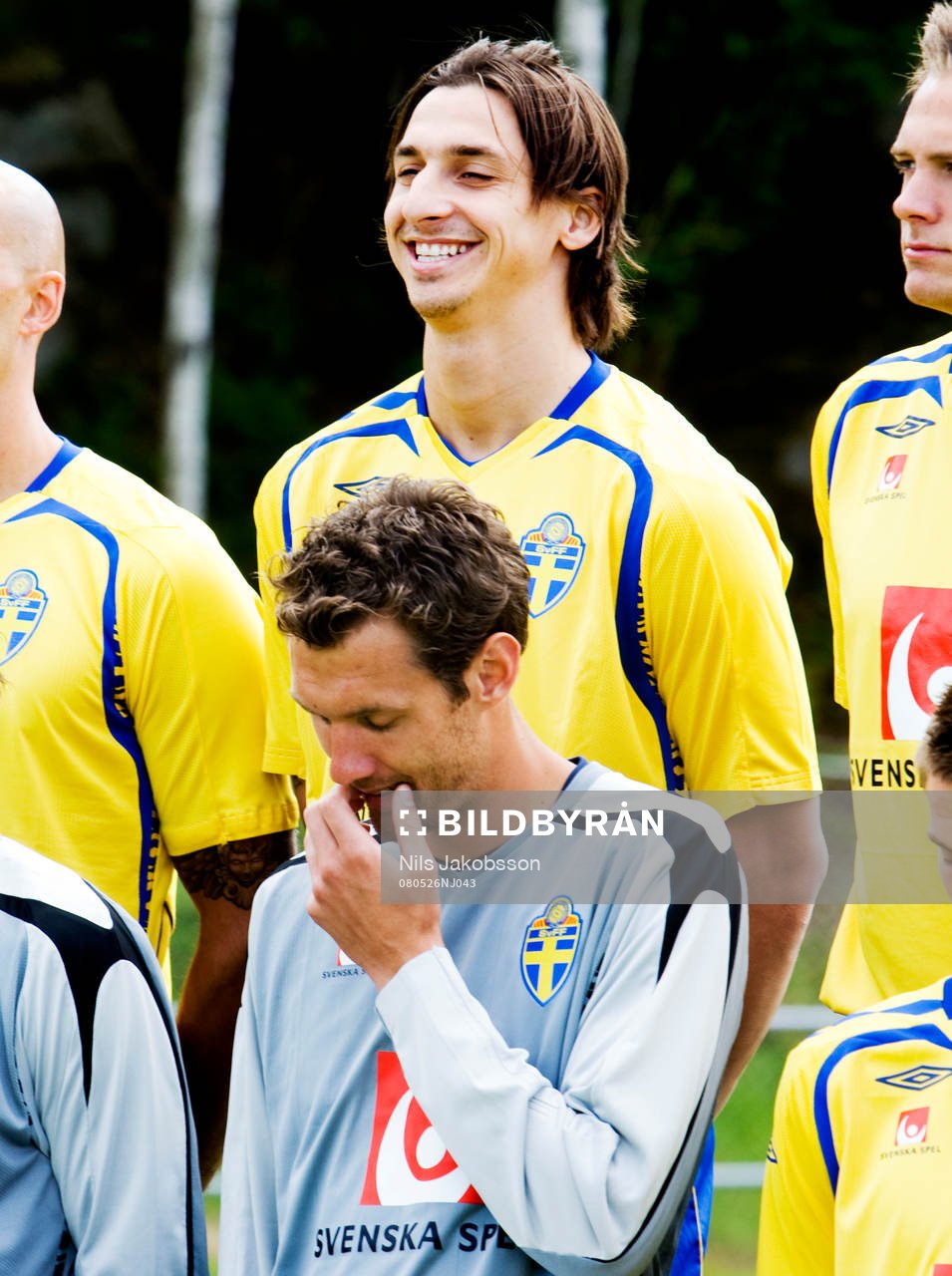 Zlatan Ibrahimovic, skrattar, skratt, ler, Andreas Isaksson