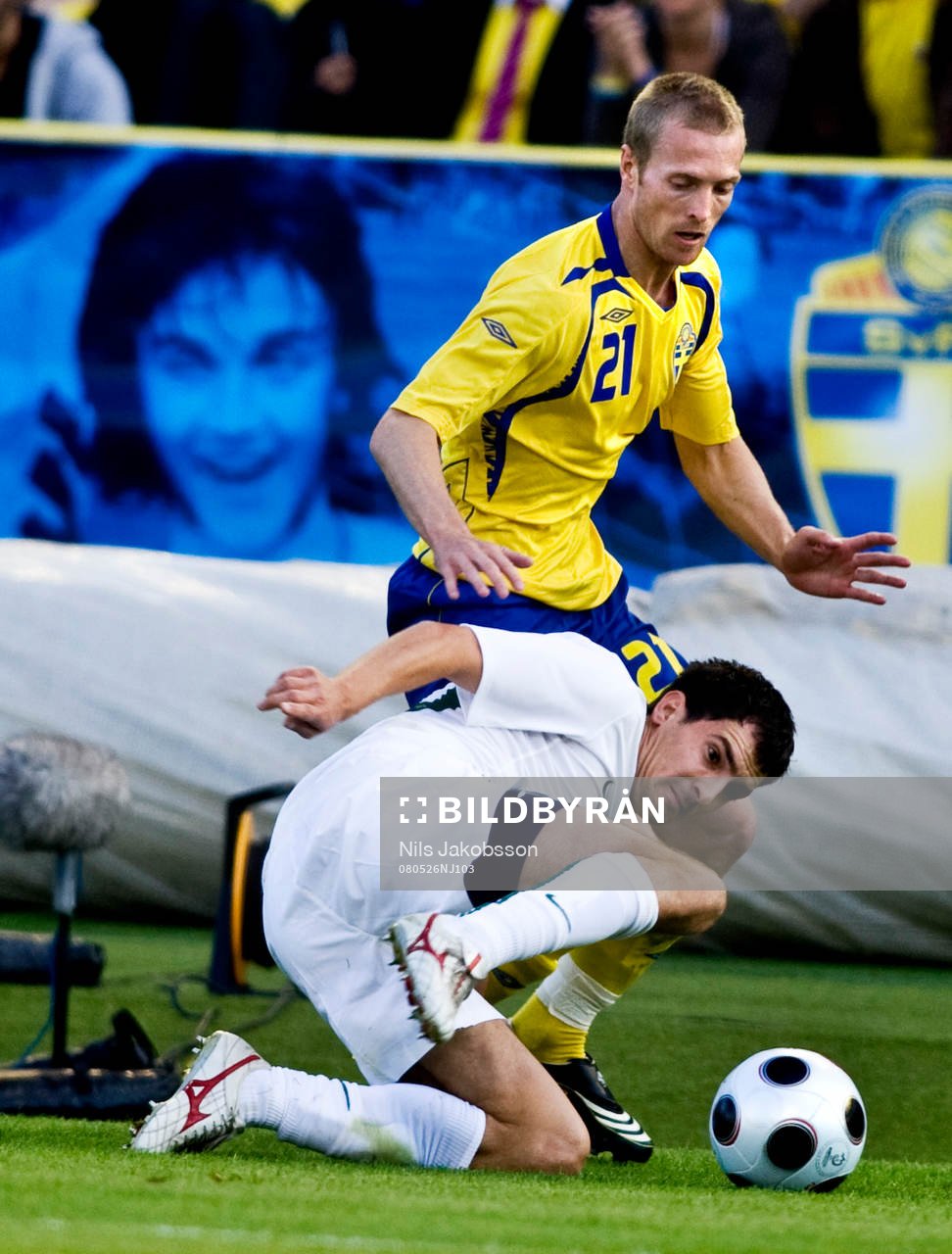 Christian Wilhelmsson, Sverige, Ilic Branko, Slovenien