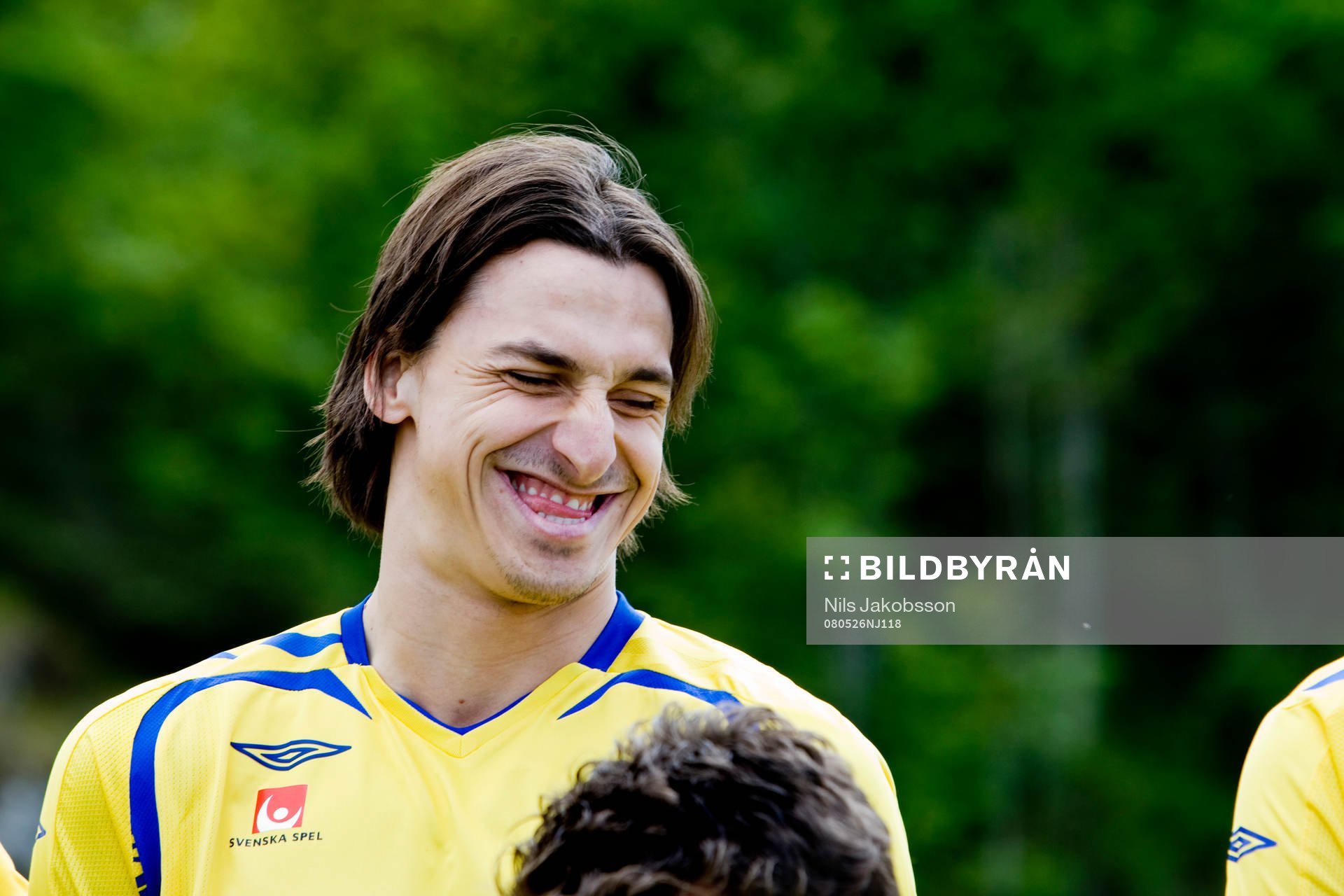 Zlatan Ibrahimovic, skratt, skrattar