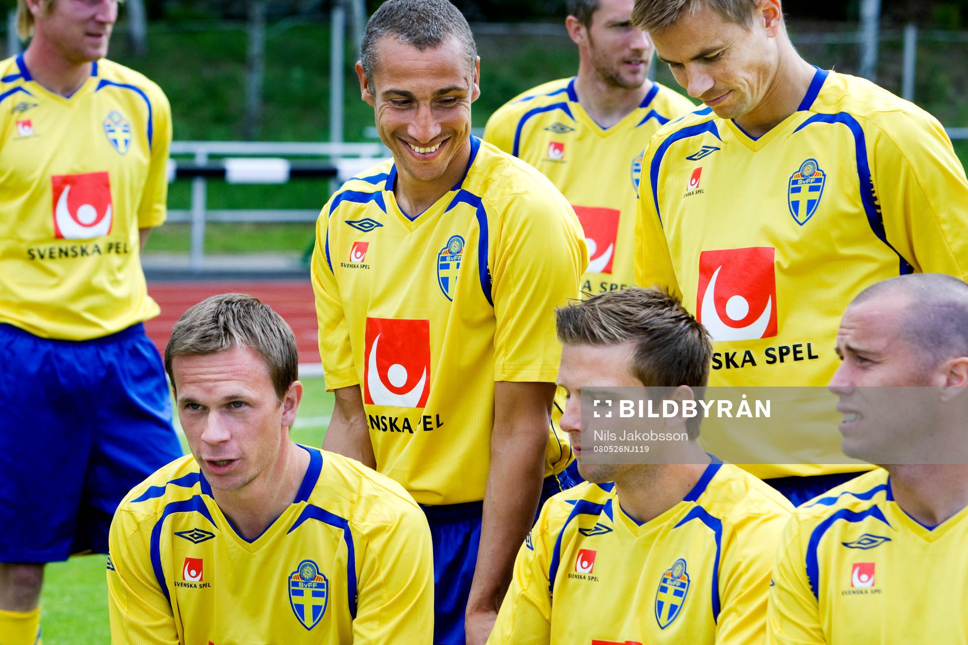 Henrik Larsson, Niclas Alexandersson, Tobias Linderoth,