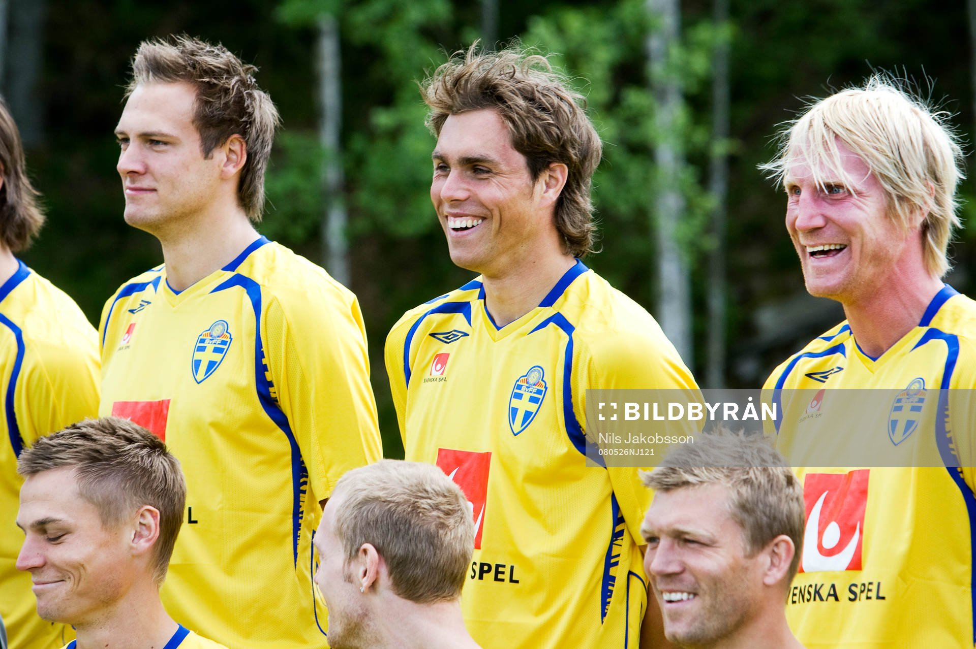 Andreas Granqvist, Johan Elmander, Petter Hansson, Markus