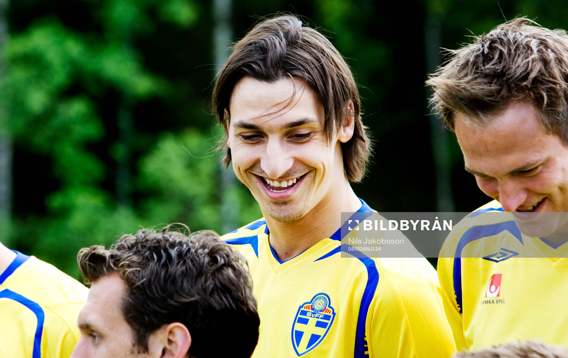 Zlatan Ibrahimovic, skratt, skrattar