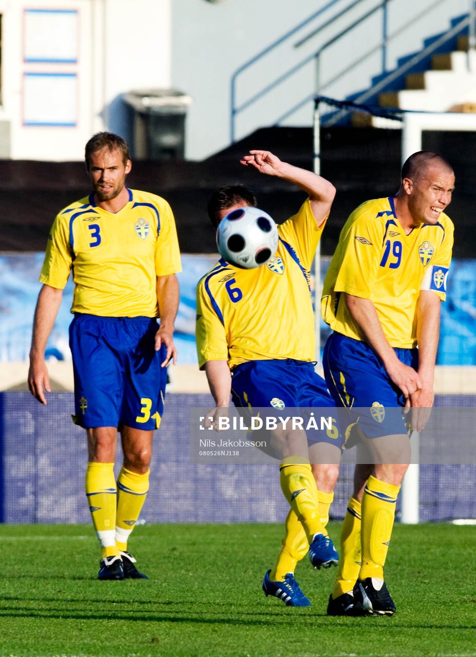 Olof Mellberg, Tobias Linderoth, Daniel Andersson