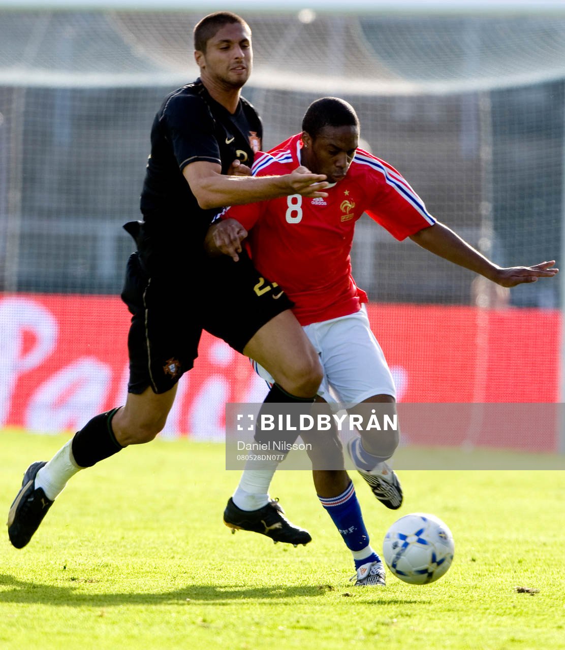 Charles N´Zogbia, Frankrike och Manuel Da Costa, Portugal